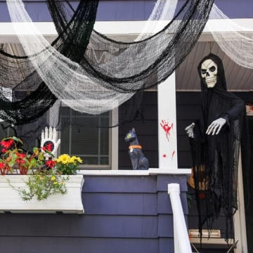 Halloween Creepy Cloth - Scary Decor 6 Pack