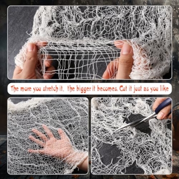 Halloween Creepy Cloth - Scary Decor 6 Pack