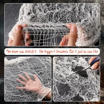 Halloween Creepy Cloth - Scary Decor 6 Pack