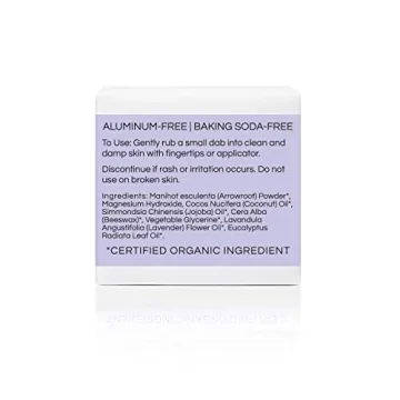 Little Seed Farm Natural Deodorant Cream Aluminum Free 2.4oz