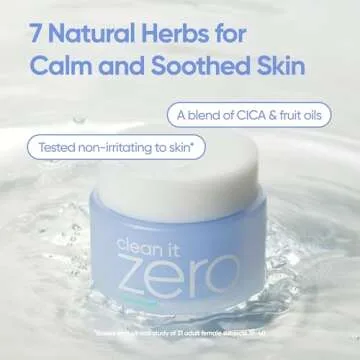 BANILA CO Clean it Zero Calming Cleansing Balm | Korean Makeup Remover for Sensitive Skin | Vegan | ...