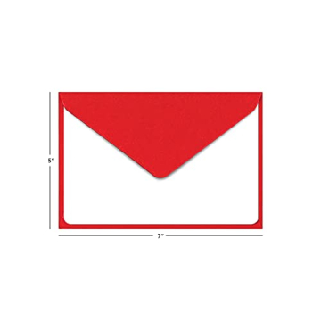Colorful Envelopes and Blank Cards - 105 Pack