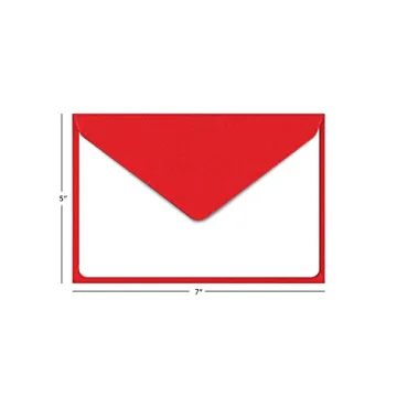 Colorful Envelopes and Blank Cards - 105 Pack