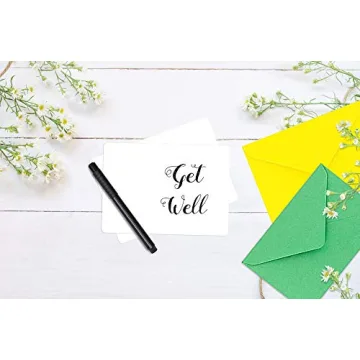 Colorful Envelopes and Blank Cards - 105 Pack