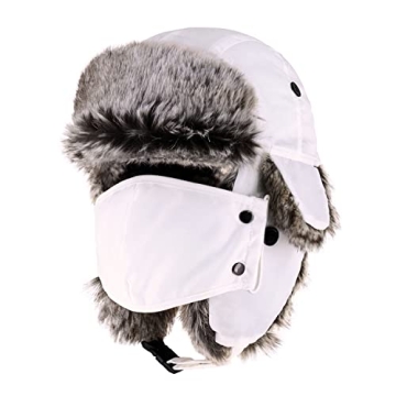 CHOK.LIDS Waterproof Winter Trappers Unisex Premium Strength Ushanka Ear Flap Chin Strap Cold Weathe...