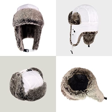 CHOK.LIDS Waterproof Winter Trappers Ushanka Hat