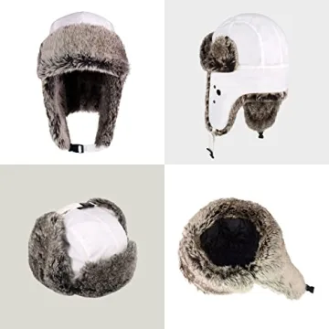 CHOK.LIDS Waterproof Winter Trappers Ushanka Hat