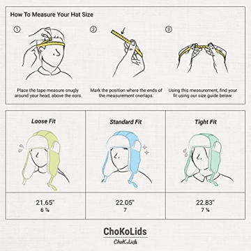 CHOK.LIDS Waterproof Winter Trappers Ushanka Hat