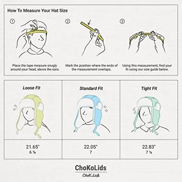 CHOK.LIDS Waterproof Winter Trappers Ushanka Hat