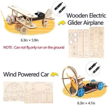 Build Wooden STEM Kit for Kids Aged 8-12