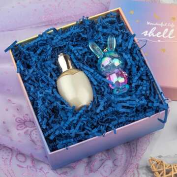 Caleihd Crinkle Paper Grass Filler for Gift Baskets & Boxes