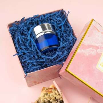 Caleihd Crinkle Paper Grass Filler for Gift Baskets & Boxes