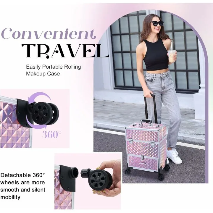 Adazzo Wheeled Manicure Trolley for Professionals