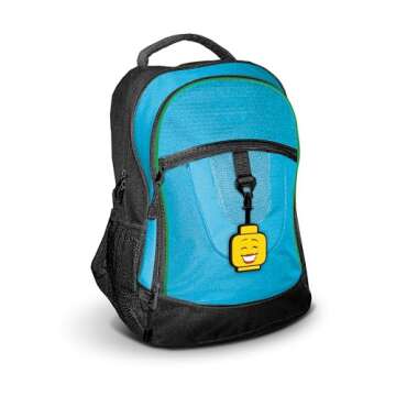 Lego Girl Face Silicone Luggage Tag for Fun Travel