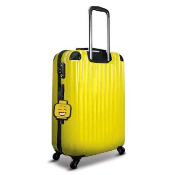 Lego Girl Face Silicone Luggage Tag for Fun Travel