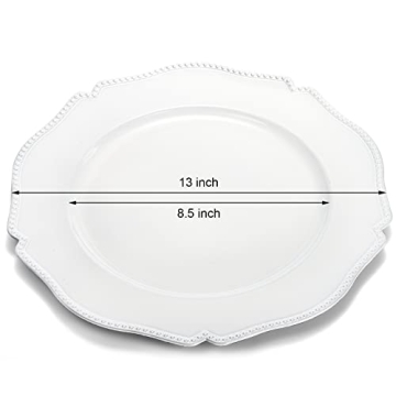 Elegant Foraineam Charger Plates for Stylish Table Settings