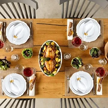 Elegant Foraineam Charger Plates for Stylish Table Settings