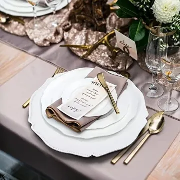 Elegant Foraineam Charger Plates for Stylish Table Settings