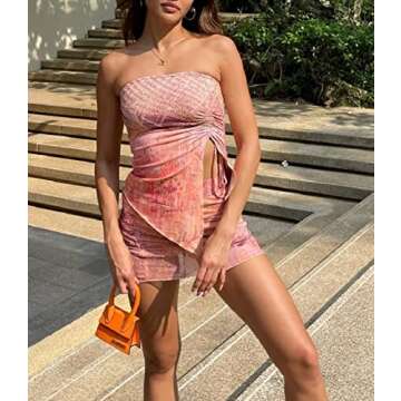 Leyajedol Y2k 2 Piece Skirt Set for Women