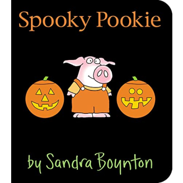 Engaging Halloween Board Book Spooky Pookie for Toddlers