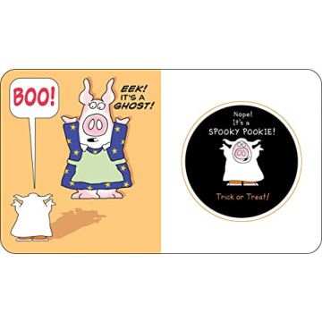 Engaging Halloween Board Book Spooky Pookie for Toddlers