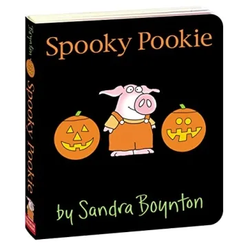 Engaging Halloween Board Book Spooky Pookie for Toddlers