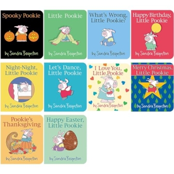 Engaging Halloween Board Book Spooky Pookie for Toddlers