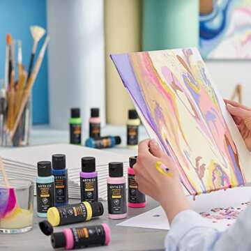 Premium ARTEZA Canvas Boards for All Your Painting Needs