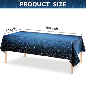 Starry Night Space Tablecloth for Parties and Decor