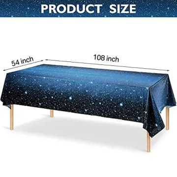 Starry Night Space Tablecloth for Parties and Decor