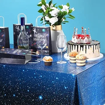 Starry Night Space Tablecloth for Parties and Decor