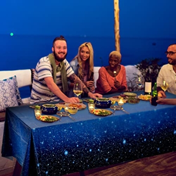 Starry Night Space Tablecloth for Parties and Decor