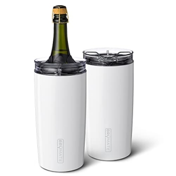 BrüMate Togosa 2-in-1 Wine Chiller Bucket & Pitcher | Portable & Insulated Cooler | Perfect for Ent...