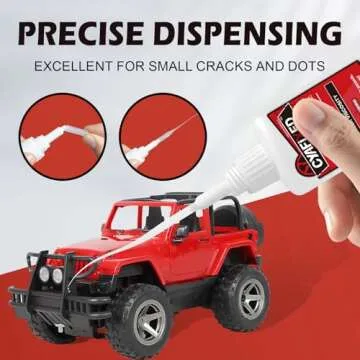 Super Glue Liquid - Instant Clear Thick Viscosity Adhesive