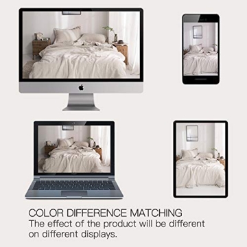 Simple Opulence Washed Linen Duvet Cover King Size Set