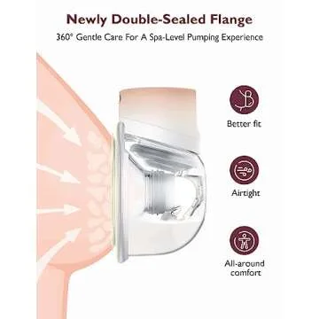 Momcozy S12 Pro: Hands-Free Breast Pump, 3 Modes & 9 Levels