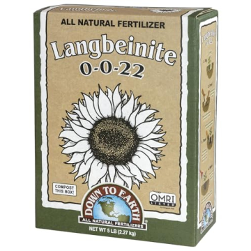 Down to Earth Organic Langbeinite Fertilizer Mix 0-0-22