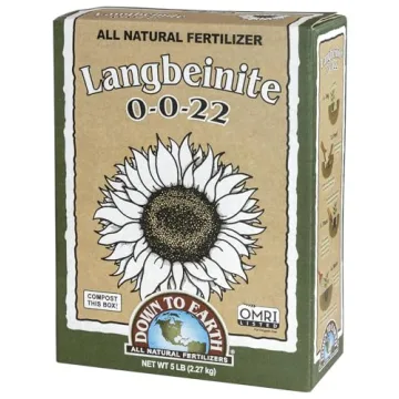 Down to Earth Organic Langbeinite Fertilizer Mix 0-0-22