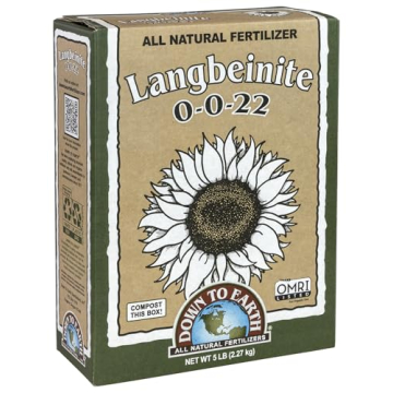Down to Earth Organic Langbeinite Fertilizer Mix 0-0-22
