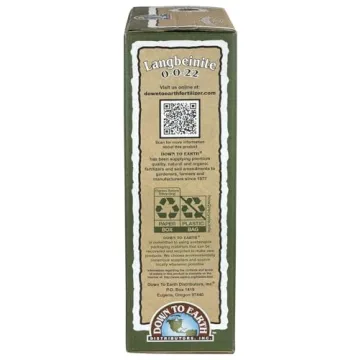 Down to Earth Organic Langbeinite Fertilizer Mix 0-0-22