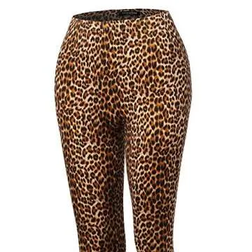 Stylish SSOULM Women's High Waist Flare Pants for Comfort