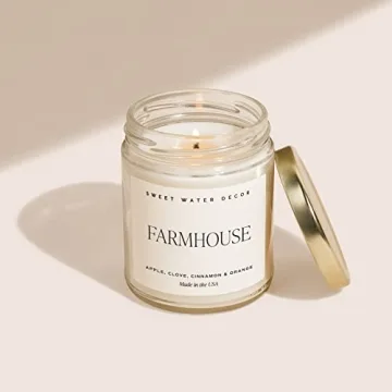 Fall Scented Apple Pie Candle - 40+ Hours of Aroma