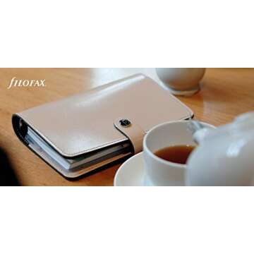 Filofax A5 Patent Nude Organiser - Stylish & Functional