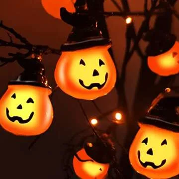 6ft Halloween Tree with 96 LED Lights for Spooky Fun