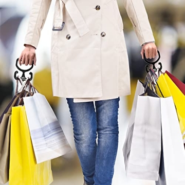 Ultimate Grocery Bag Gripper 2 Pack Holds 80lbs Ergonomic