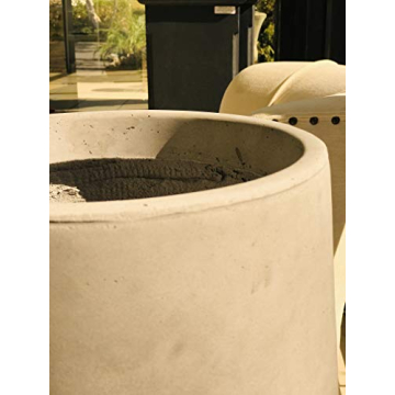 Stylish Kante Round Concrete Planter for All Spaces