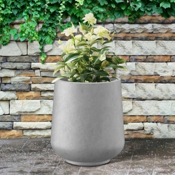 Stylish Kante Round Concrete Planter for All Spaces