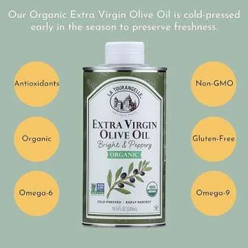 La Tourangelle Organic Extra Virgin Olive Oil for Chefs