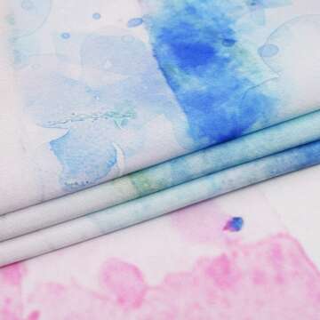 Pink Unicorn Tapestry Watercolor Wall Art for Home