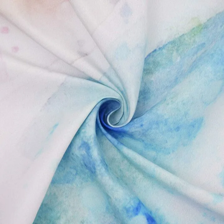 Pink Unicorn Tapestry Watercolor Wall Art for Home